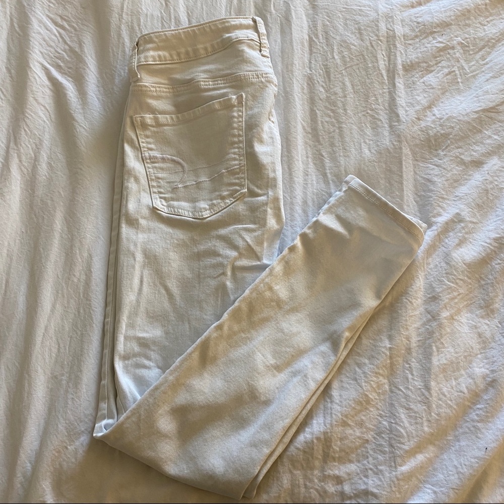 white jeans